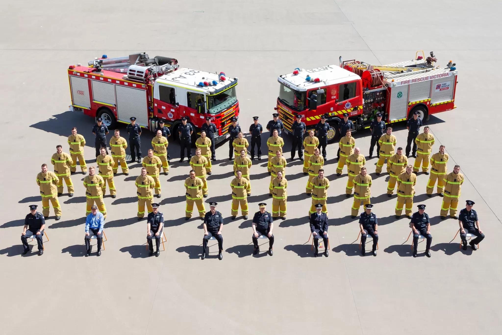 FRV Graduation Class. Photo: Uniform Photography